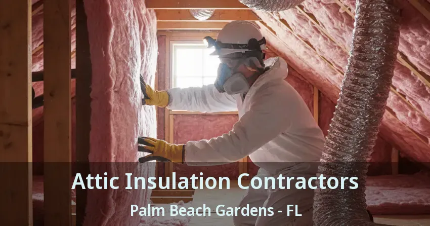 Attic Insulation Contractors Palm Beach Gardens - FL