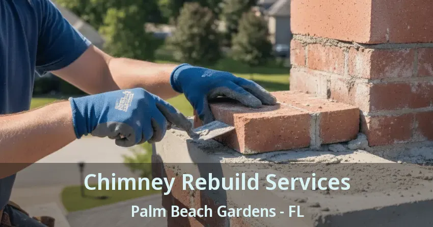 Chimney Rebuild Services Palm Beach Gardens - FL
