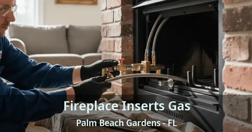 Fireplace Inserts Gas Palm Beach Gardens - FL