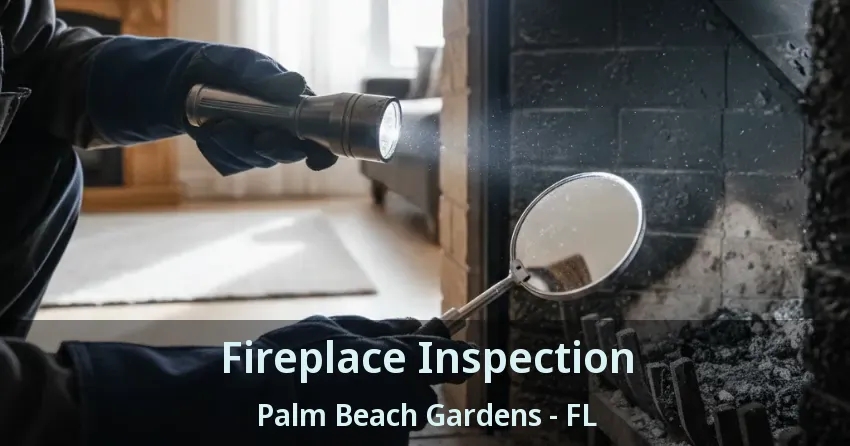 Fireplace Inspection Palm Beach Gardens - FL