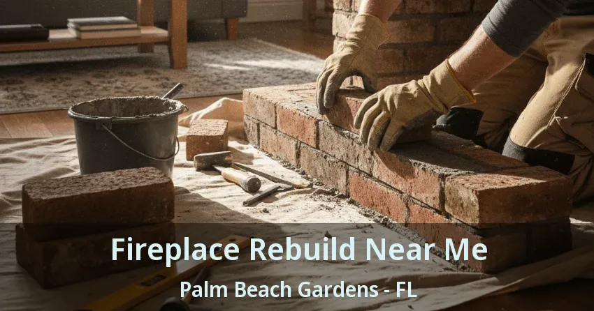 Fireplace Rebuild Near Me Palm Beach Gardens - FL