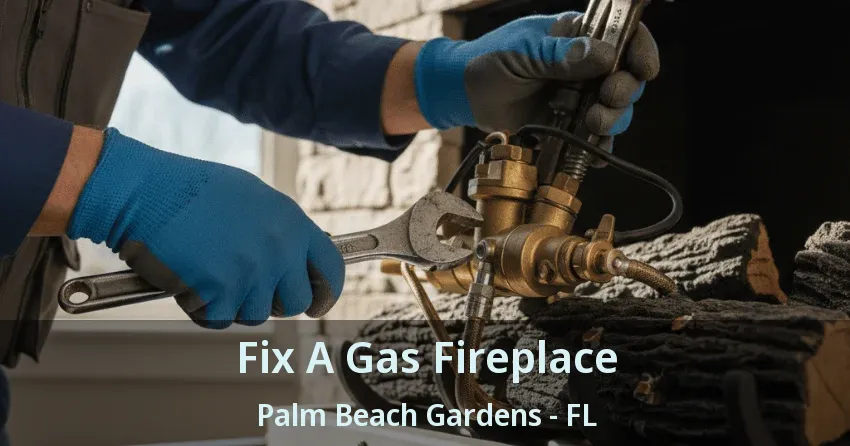 Fix A Gas Fireplace Palm Beach Gardens - FL