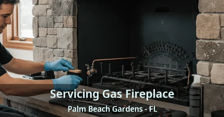 Servicing Gas Fireplace Palm Beach Gardens - FL